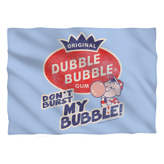 Dubble Bubble - Burst Bubble - Pillow Case - White