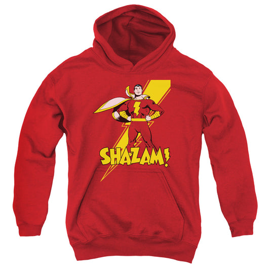 Dc Shazam - Shazam - Youth Pull-over Hoodie - Red