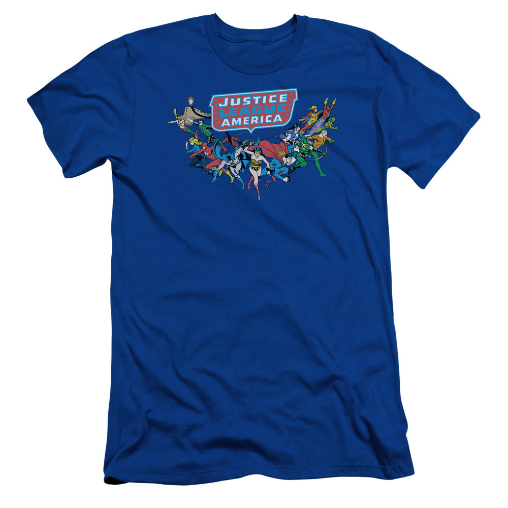 Dc - Here They Come - Short Sleeve Adult 30/1 - Royal Blue T-shirt