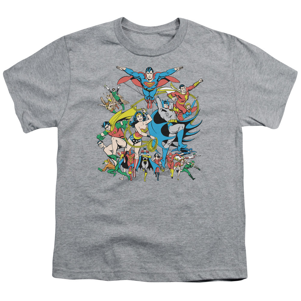 Dc Green Arrow - Green Arrow - Short Sleeve Youth 18/1 - Athletic Heather T-shirt