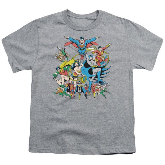 Dc Green Arrow - Green Arrow - Short Sleeve Youth 18/1 - Athletic Heather T-shirt