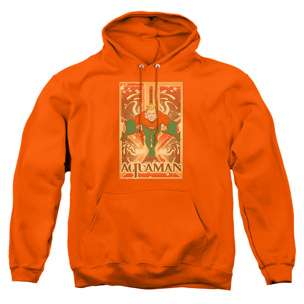Dc Aquaman - Aquaman  - Adult Pull-over Hoodie - Orange