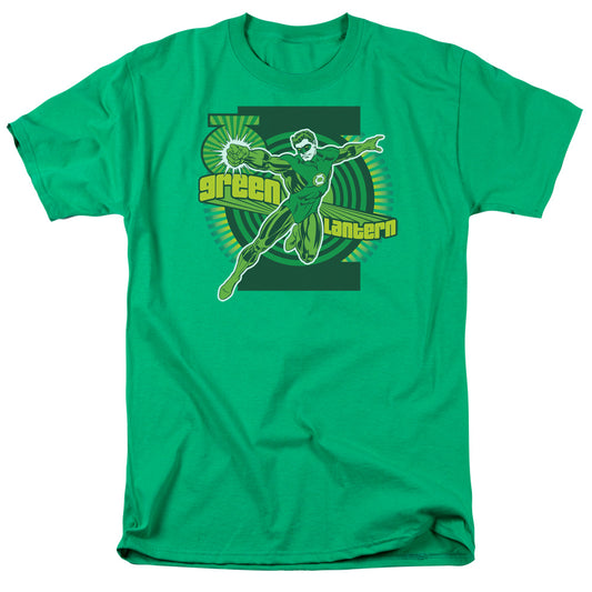 Dc - Green Lantern - Short Sleeve Adult 18/1 - Kelly Green T-shirt