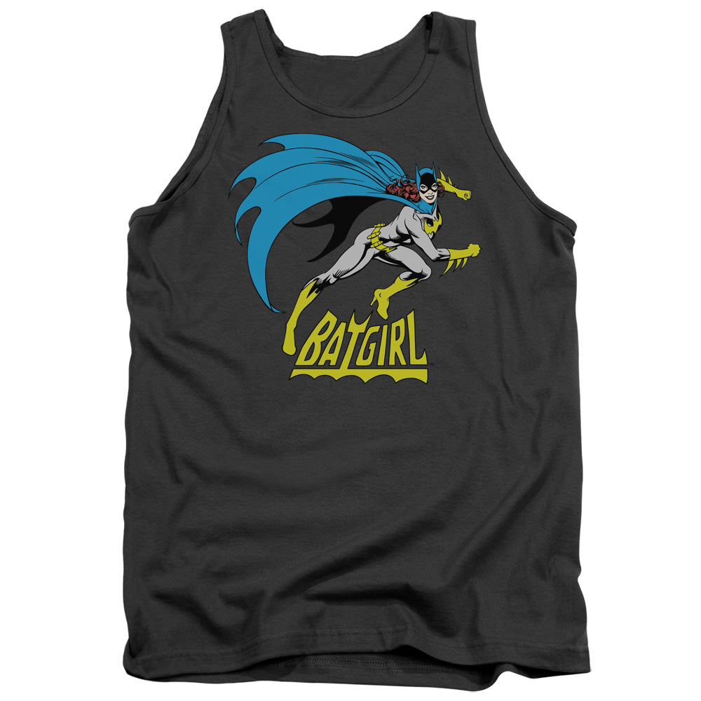 Dc Batgirl - Batgirl Is Hot - Adult Tank - Charcoal