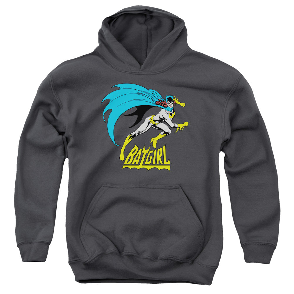 Dc Batgirl - Batgirl Is Hot - Youth Pull-over Hoodie - Charcoal