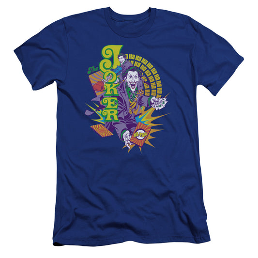 Dc - Raw Deal-premuim Canvas Adult Slim Fit 30/1 - Royal Blue