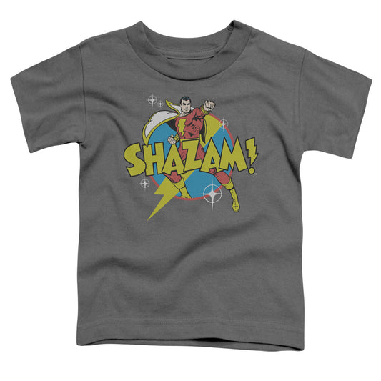 Dc Shazam - Power Bolt - Short Sleeve Toddler Tee - Charcoal T-shirt