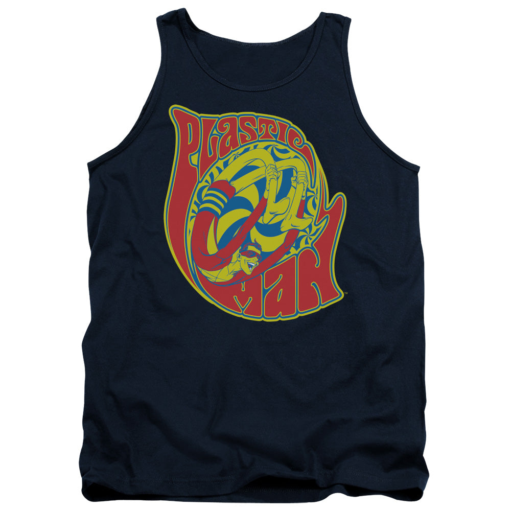Dc - How I Roll - Adult Tank - Navy