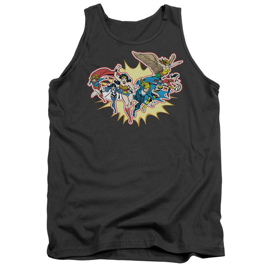 Dc - Please Get Me - Adult Tank - Charcoal