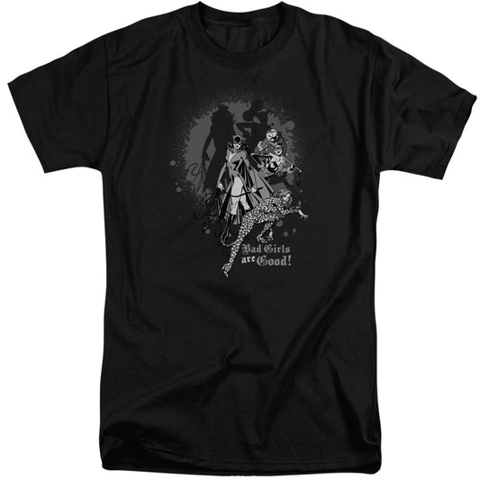 Dc - Bad Girls Are Good - Short Sleeve Adult Tall - Black T-shirt