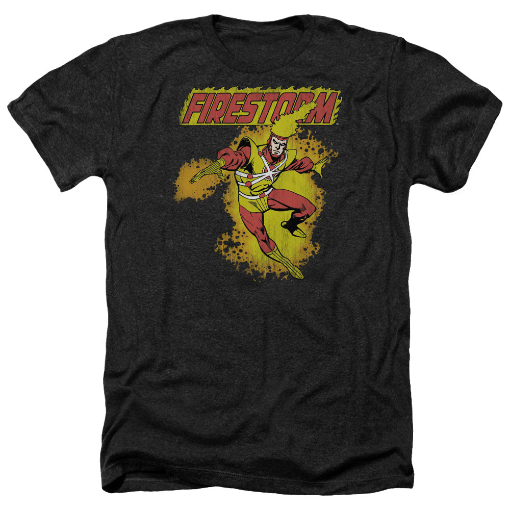 Dc - Firestorm - Adult Heather-black
