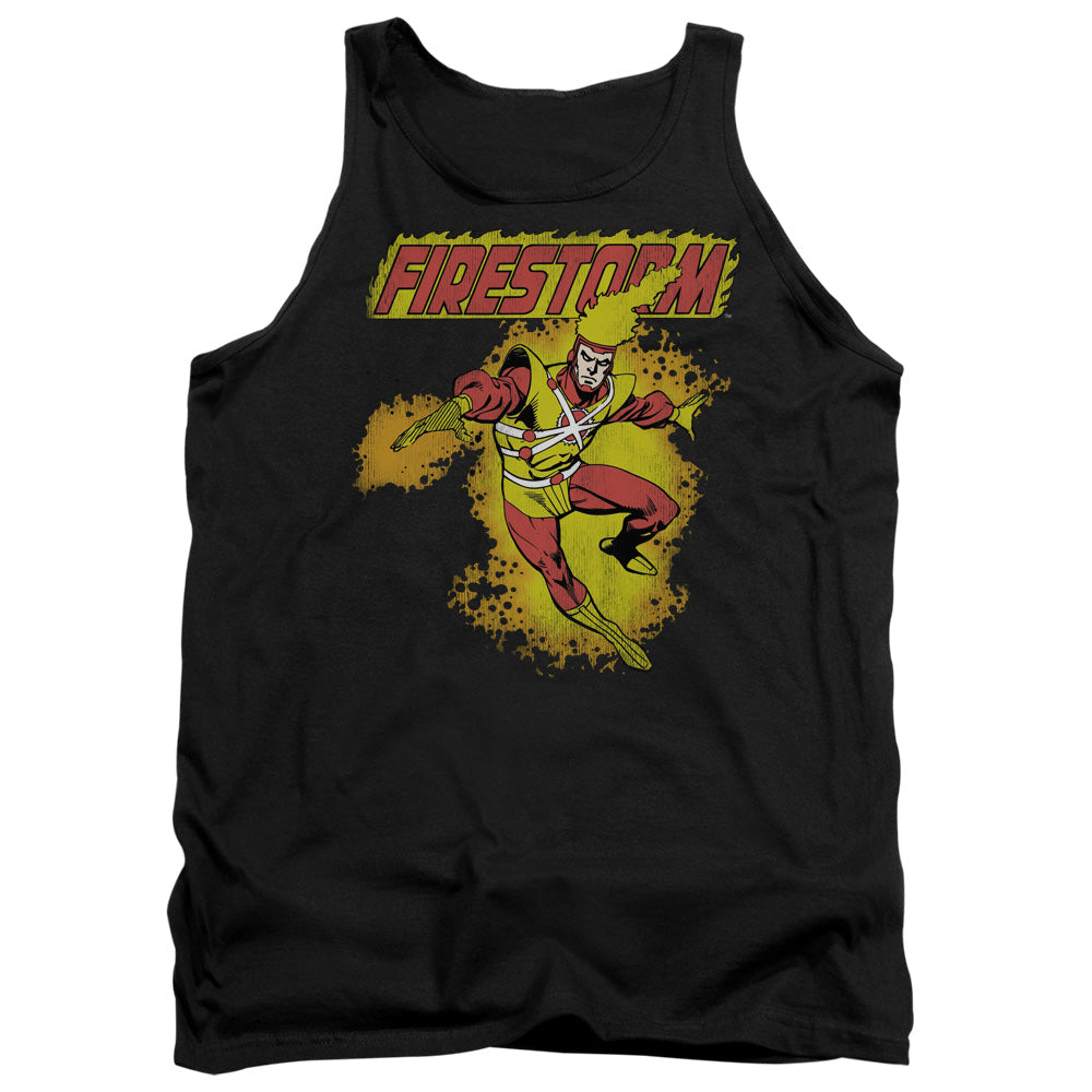 Dc - Firestorm - Adult Tank - Black