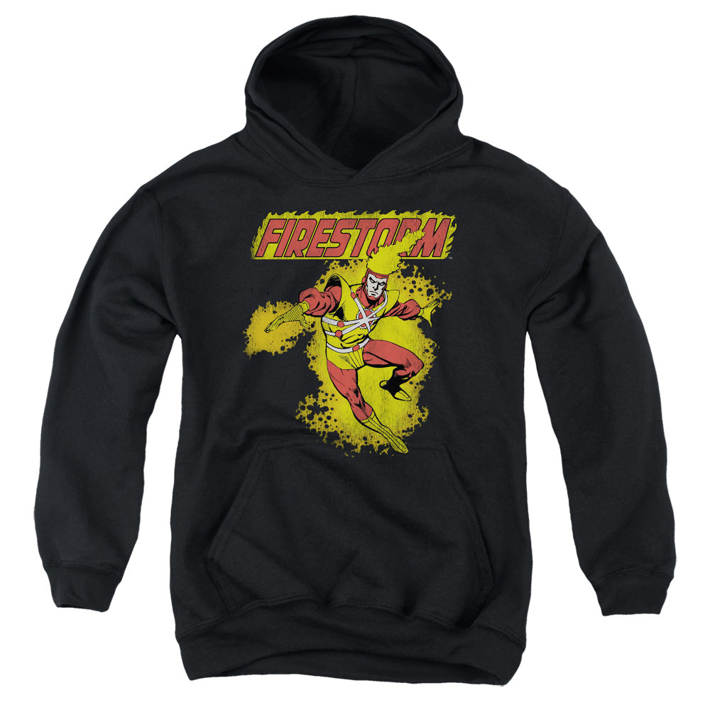 Dc Firestorm-youth Pull-over Hoodie - Black