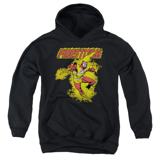 Dc Firestorm-youth Pull-over Hoodie - Black