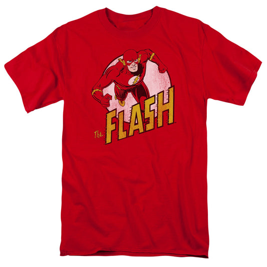 Dc Flash - The Flash - Short Sleeve Adult 18/1 - Red T-shirt