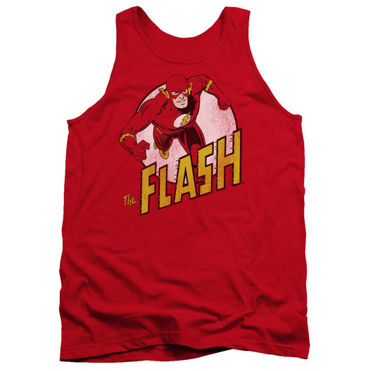 Dc Flash The Flash - Adult Tank - Red