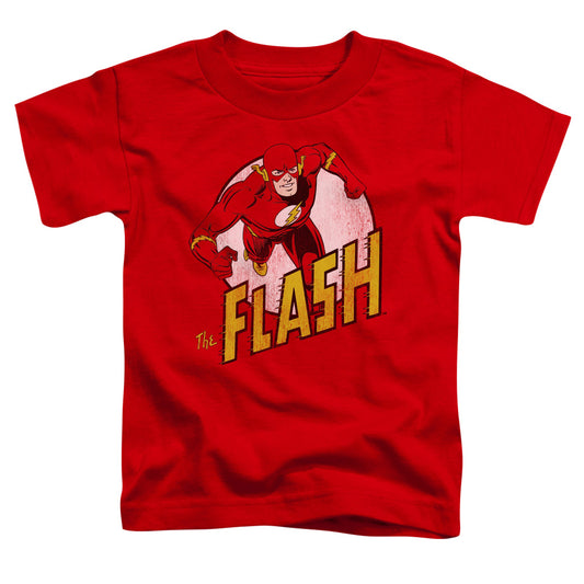 Dc Flash - The Flash - Short Sleeve Toddler Tee - Red T-shirt