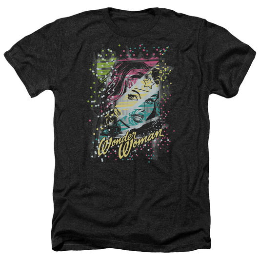 Dc - Color Block - Adult Heather-black