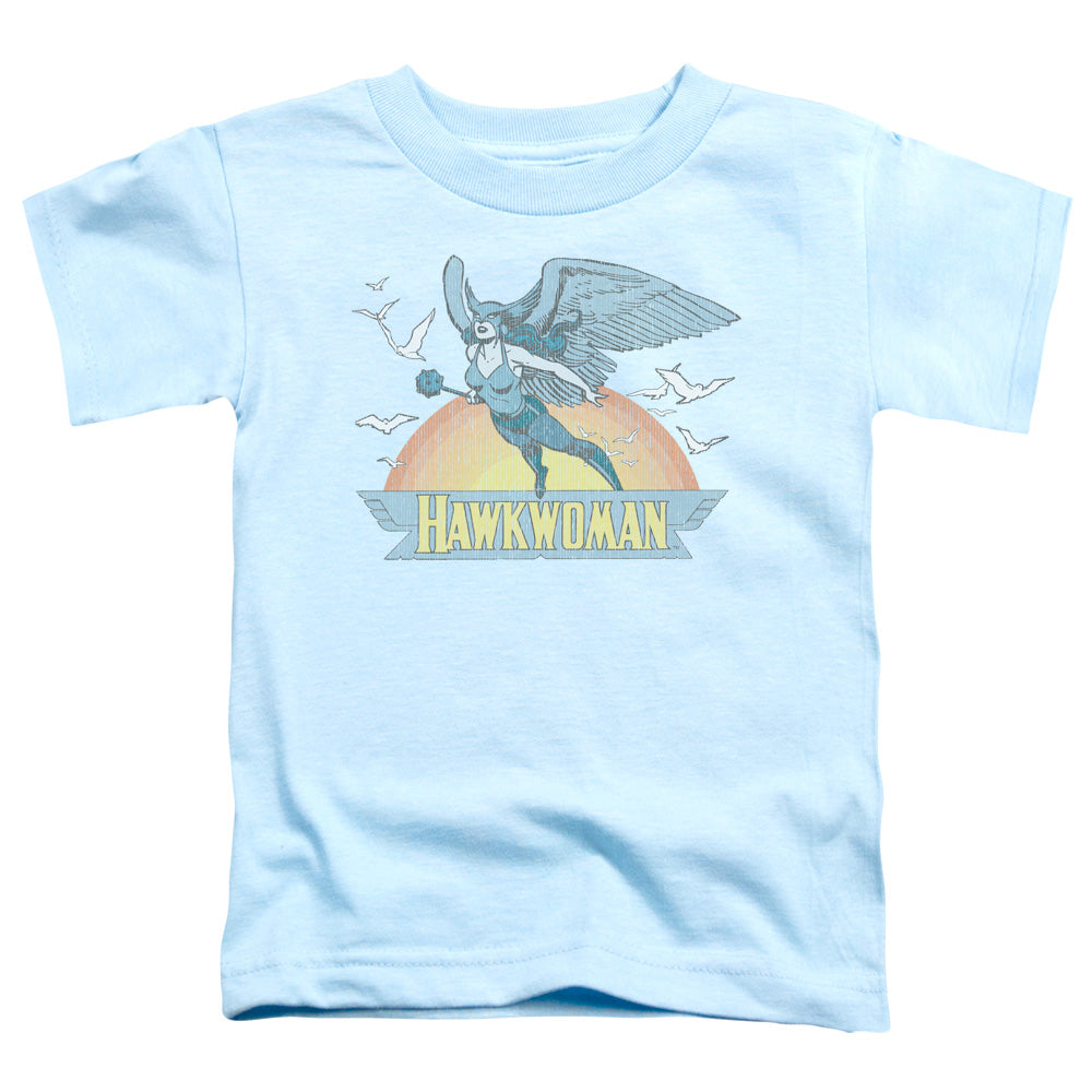 Dc - Hawkwoman - Short Sleeve Toddler Tee - Light Blue T-shirt