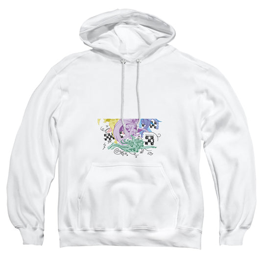 Dc - Super - Adult Pull-over Hoodie - White