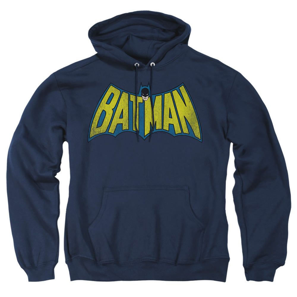 Dc - Classic Batman Logo - Adult Pull-over Hoodie - Navy