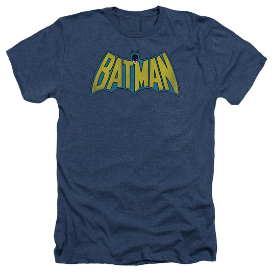 Dc - Classic Batman Logo - Adult Heather - Navy