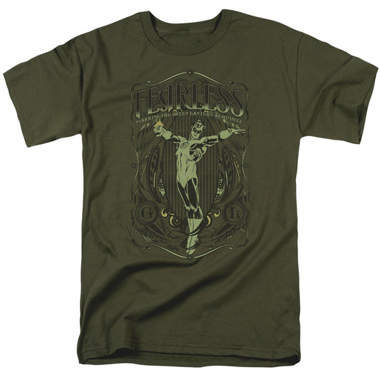 Dc - Fearless - Short Sleeve Adult 18/1 - Military Green T-shirt