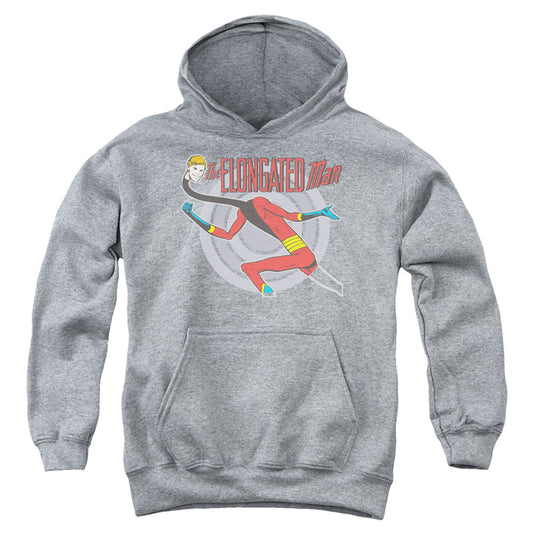 Dc - Elongated Man - Youth Pull-over Hoodie - Heather