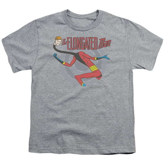 Dc - Elongated Man - Short Sleeve Youth 18/1 - Athletic Heather T-shirt