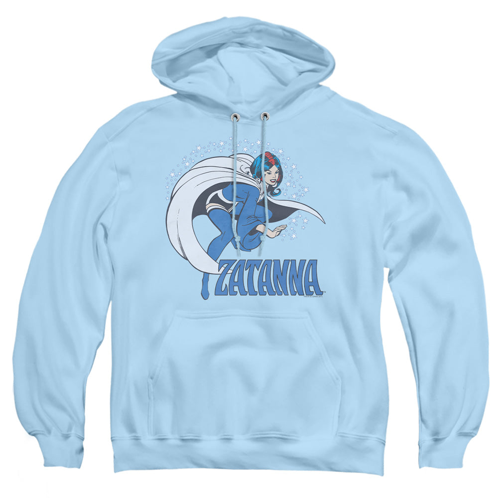 Dc - Zatanna - Adult Pull-over Hoodie - Light Blue