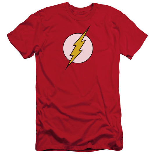 DC FLASH FLASH LOGO - S/S ADULT 30/1 - RED T-Shirt