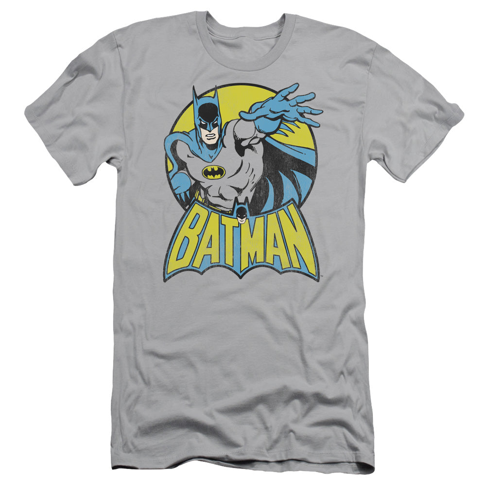 Dc - Batman - Short Sleeve Adult 30/1 - Silver T-shirt