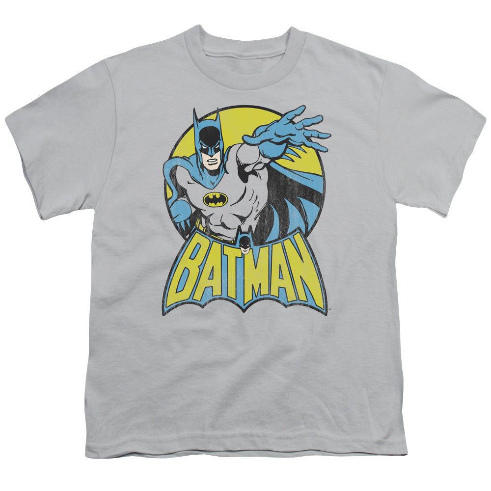 Dc - Batman - Short Sleeve Youth 18/1 - Silver T-shirt