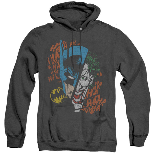 Dc - Broken Visage - Adult Heather Hoodie - Black