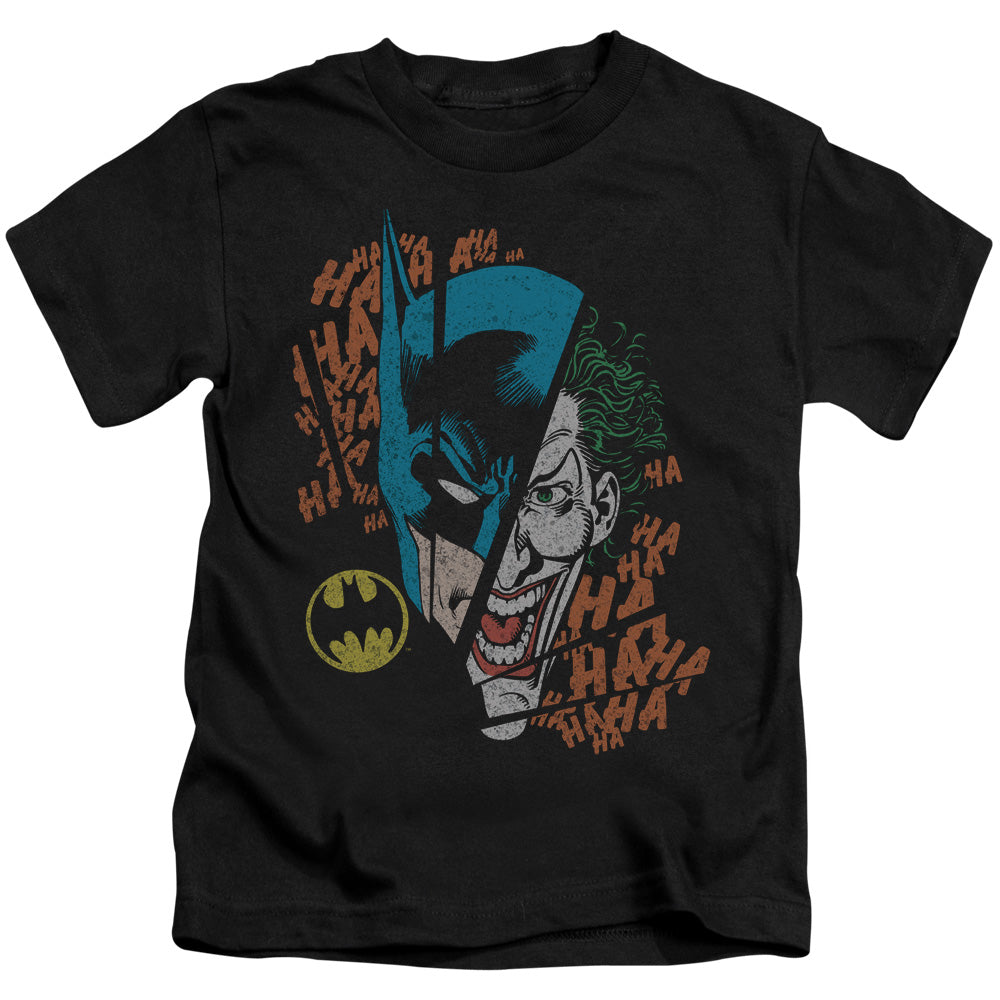 DC BROKEN VISAGE - S/S JUVENILE 18/1 - BLACK - T-Shirt