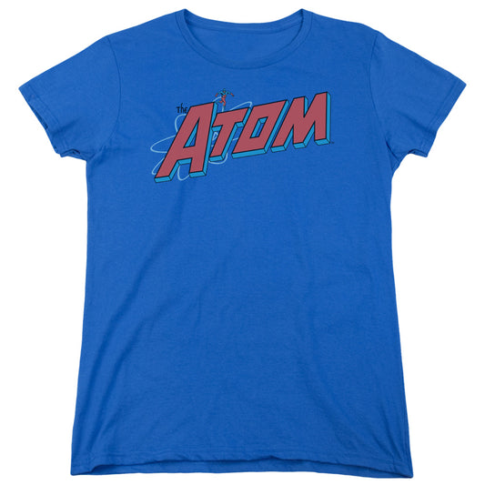Dc - The Atom - Short Sleeve Womens Tee - Royal Blue T-shirt
