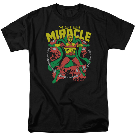 Dc - Mr Miracle - Short Sleeve Adult 18/1 - Black T-shirt