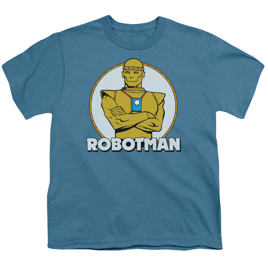 DC ROBOTMAN - S/S YOUTH 18/1 - SLATE T-Shirt