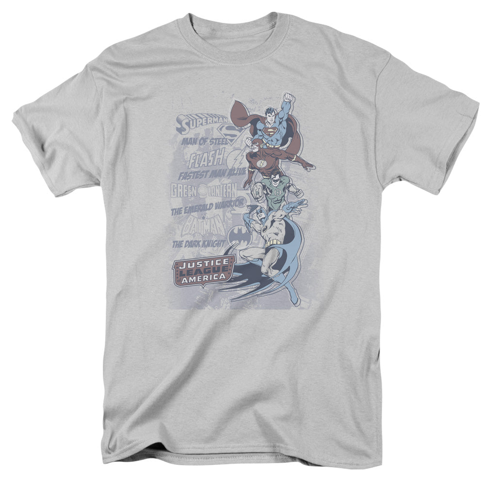 Dc - The Good Guys - Short Sleeve Adult 18/1 - Silver T-shirt