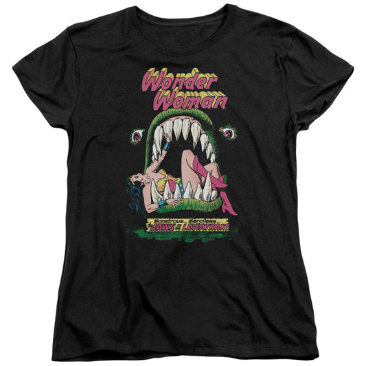 Dc - Jaws - Short Sleeve Womens Tee - Black T-shirt