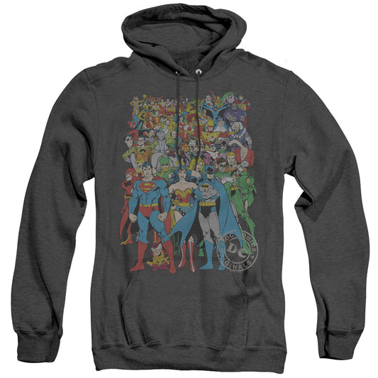 Dc - Original Universe - Adult Heather Hoodie - Black