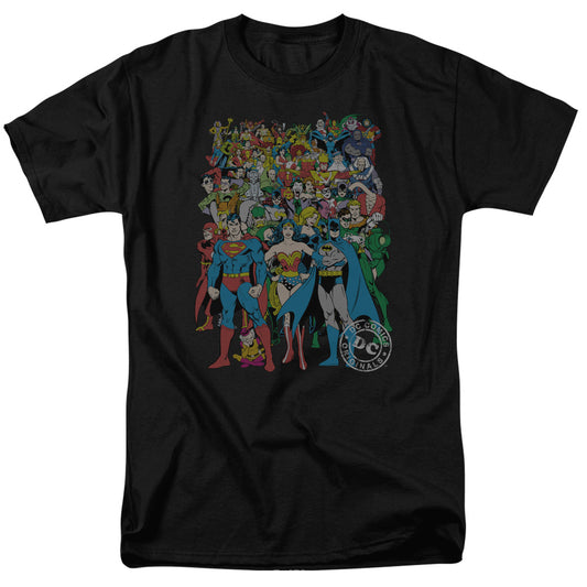 Dc - Original Universe - Short Sleeve Adult 18/1 - Black T-shirt