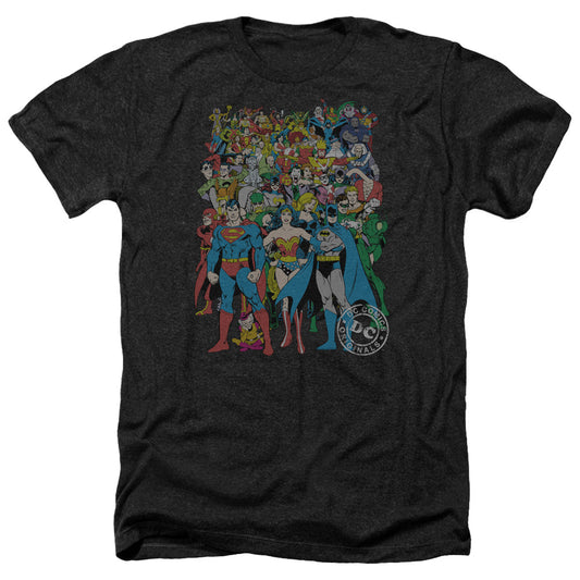 Dc - Original Universe - Adult Heather-black