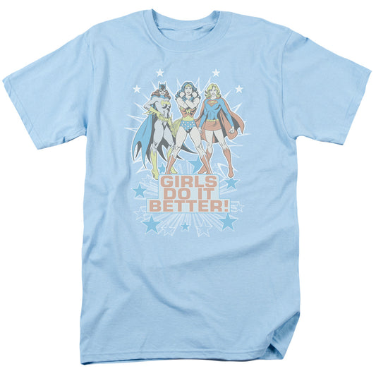 Dc - Girls Do It Better - Short Sleeve Adult 18/1 - Light Blue T-shirt