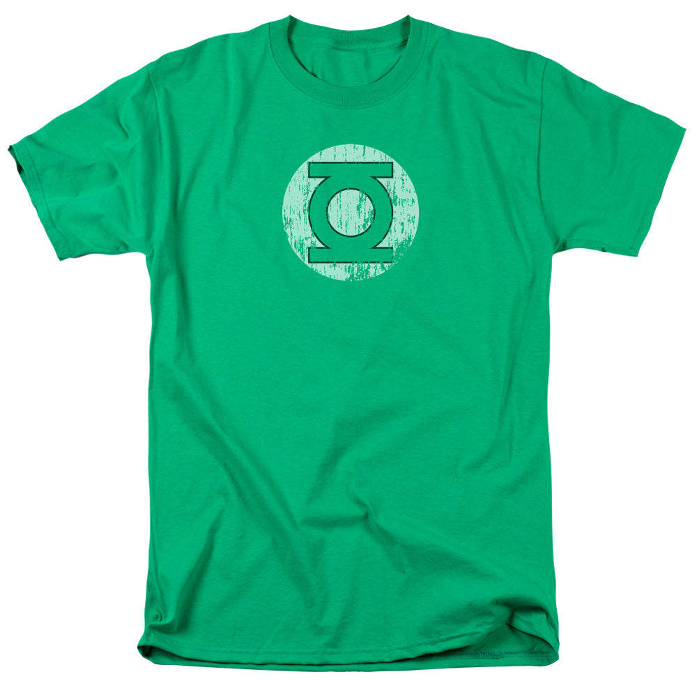 Dc - Distressed Lantern Logo - Short Sleeve Adult 18/1 - Kelly Green T-shirt