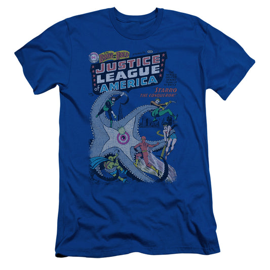 Dc - No 28 - Short Sleeve Adult 30/1 - Royal Blue T-shirt