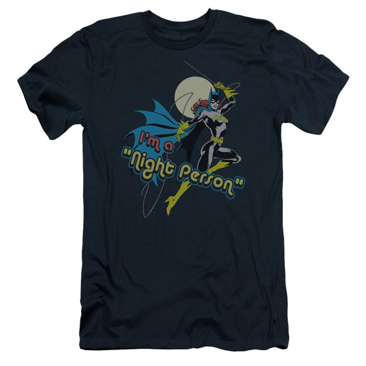 Dc - Night Person - Short Sleeve Adult 30/1 - Navy T-shirt