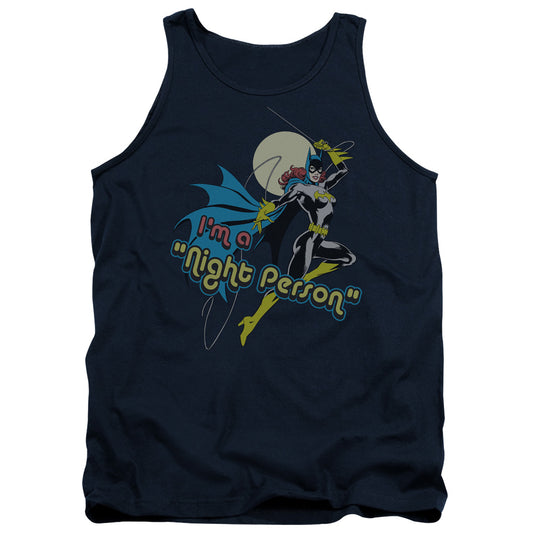 Dc - Night Person - Adult Tank - Navy