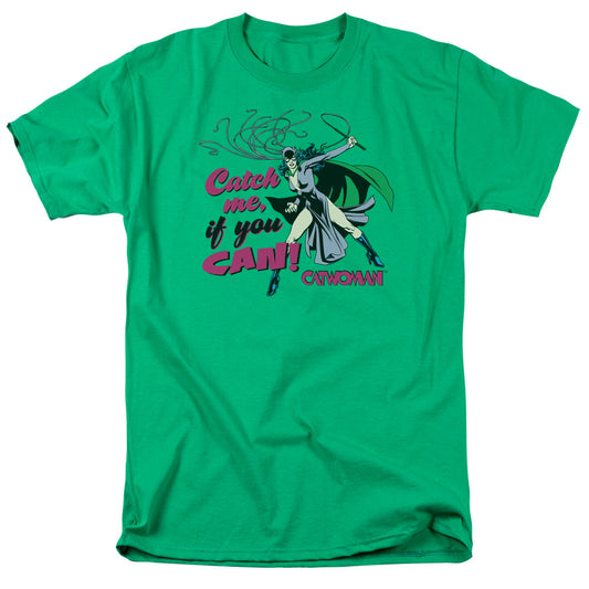 Dc - Catch Me - Short Sleeve Adult 18/1 - Kelly Green T-shirt