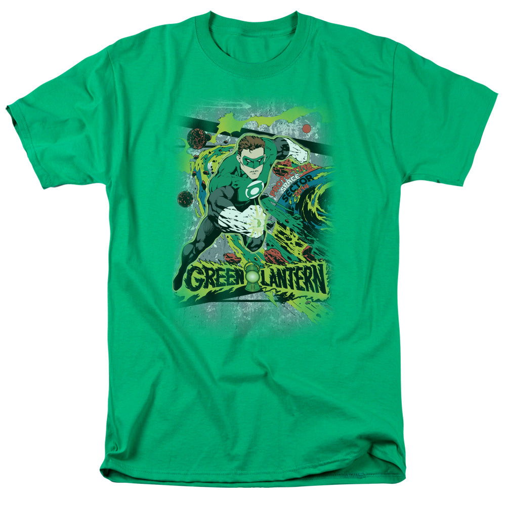 Dc - Space Sector 2814 - Short Sleeve Adult 18/1 - Kelly Green T-shirt